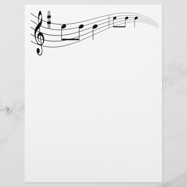 Musiktext Reklamblad (Framsidan)