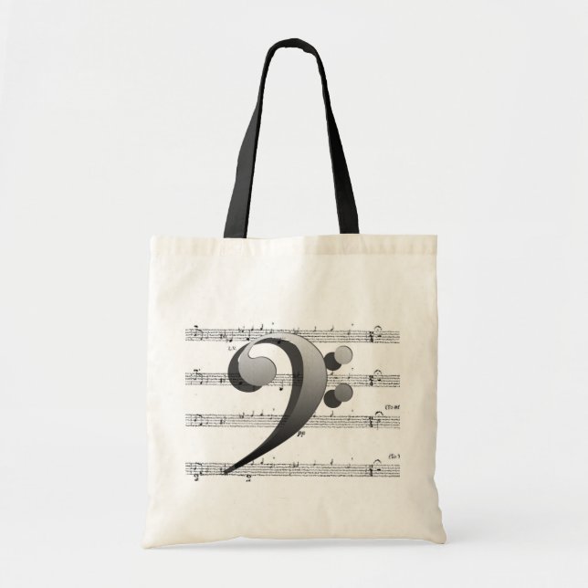 Musiktote bags tygkasse (Framsidan)