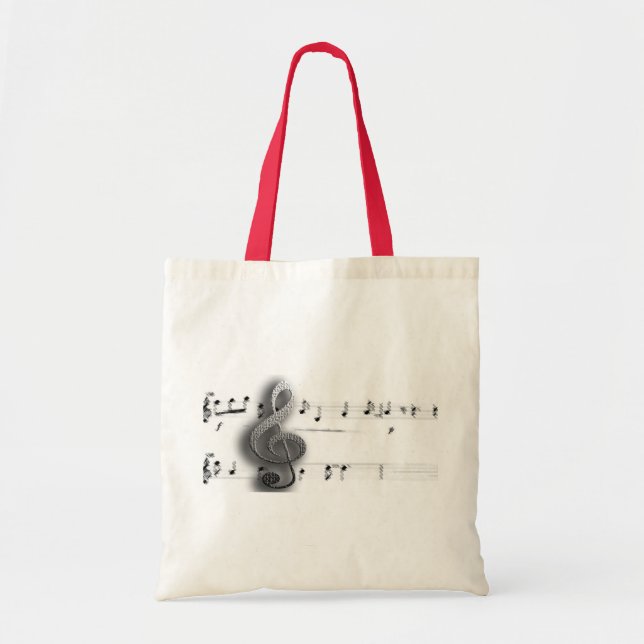 Musiktote bags tygkasse (Framsidan)