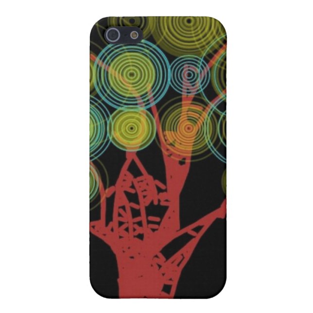 Musikträdiphone case iPhone 5 cover (Baksidan)