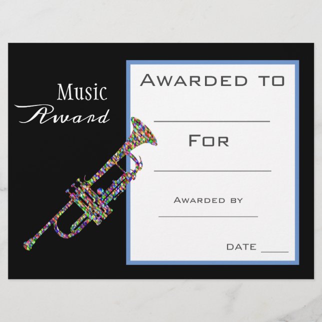 Musiktrumpetens musiklärare (Framsida)