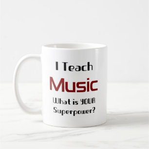 musikundervisning kaffemugg