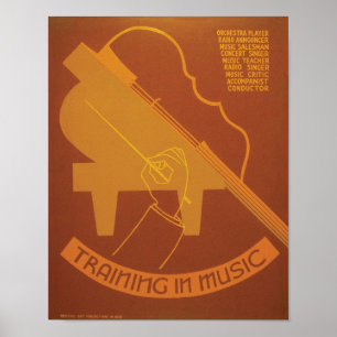 Musikutbildning Poster