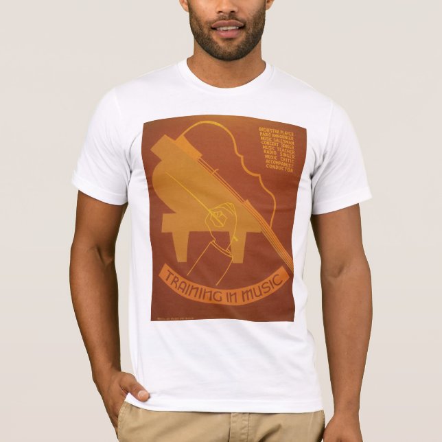 Musikutbildning T Shirt (Framsida)