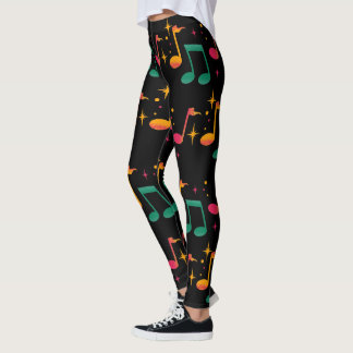 Musikutskrift Leggings