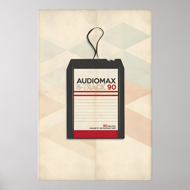 Musikutveckling 8-spårsutskrift - Endast utskrift  Poster (Framsidan)