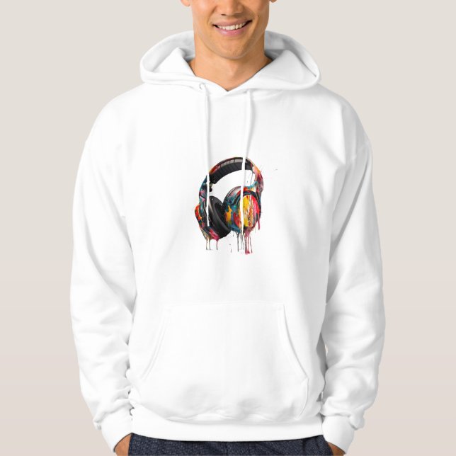 Musikvax Hoodie (Framsida)