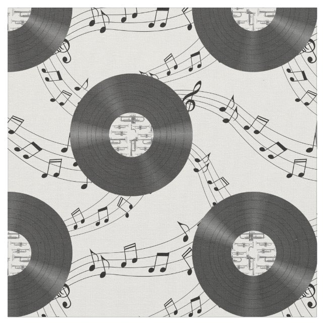 Musikvinylposter Tyg (Närbild)