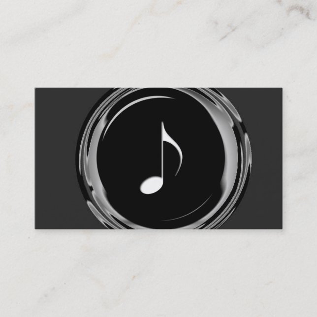 Musikvisitkort Visitkort (Framsida)