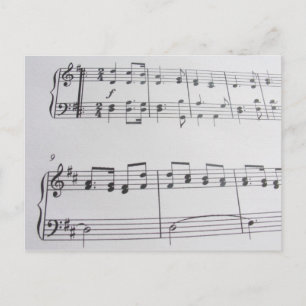 Musikvykort 32 vykort