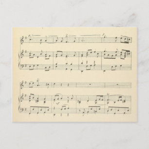 Musikvykort 36 vykort
