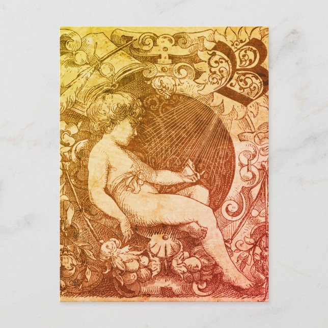 Musing Angel Vykort (Framsida)