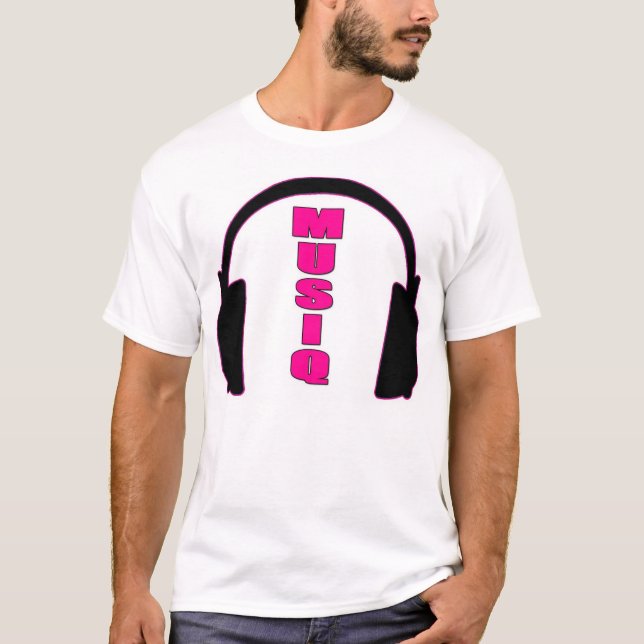 Musiq w/Headphones T-shirt (Framsida)