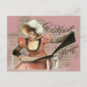 Musique Vykort
