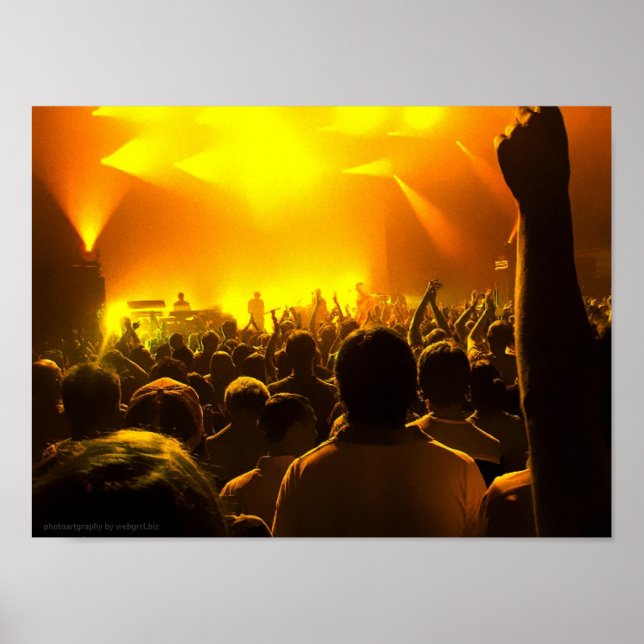 MUSISK ENERGI: MOLOKO-KONCERT POSTER (Framsidan)