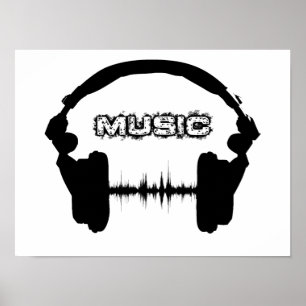 MUSISKA HUVUDGRUPPER POSTER