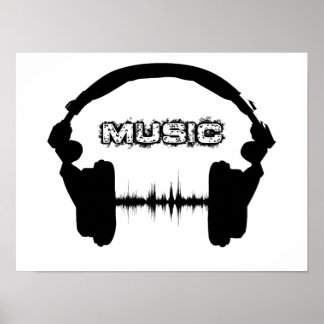 MUSISKA HUVUDGRUPPER POSTER