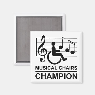 MUSISKA ORDFÖRANDESKAP - KAMPION MAGNET