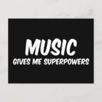 Musistormakter Funny Superhjälte Musician