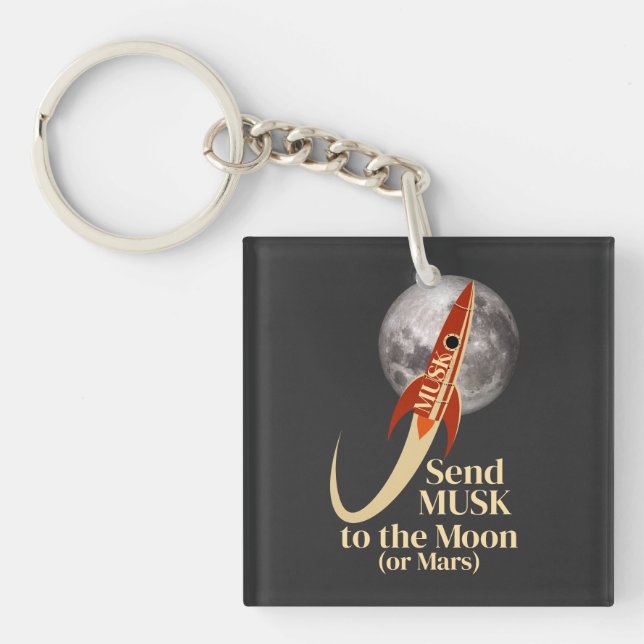 Musk Keychain (Framsidan)