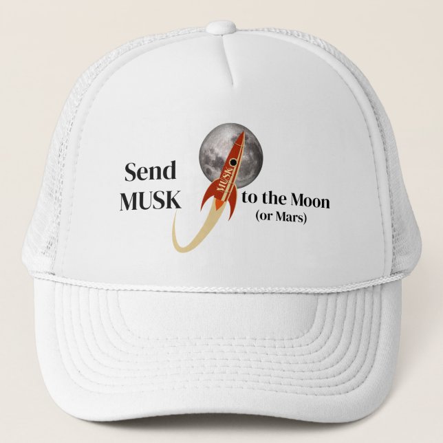 Musk Truckerkeps (Framsida)