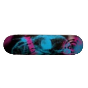 Muska-Skalle Mini Skateboard Bräda 18,7 Cm