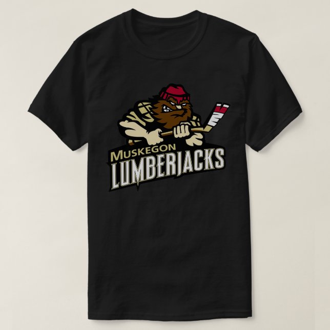 Muskegon Lumberjacks T Shirt (Design framsida)