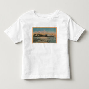 Muskegon MI - beskåda av den Milwaukee clipperen Tee Shirt