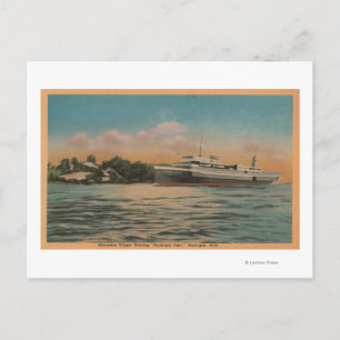 Muskegon, MI - View of Milwaukee Clipper Vykort