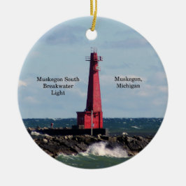 Muskegon South Breakwater Light ornament