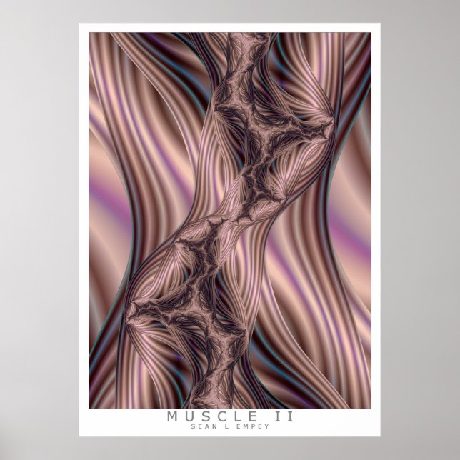 MUSKEL II POSTER (Framsidan)