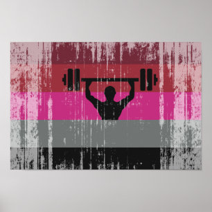 MUSKEL PRISFLAGGA POSTER