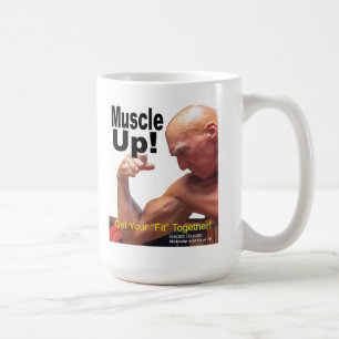Muskel upp! kaffemugg