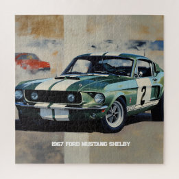Muskelbilar är verkliga - Mustang Pussel