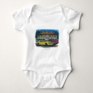 MUSKELBILMIDDAG T SHIRT