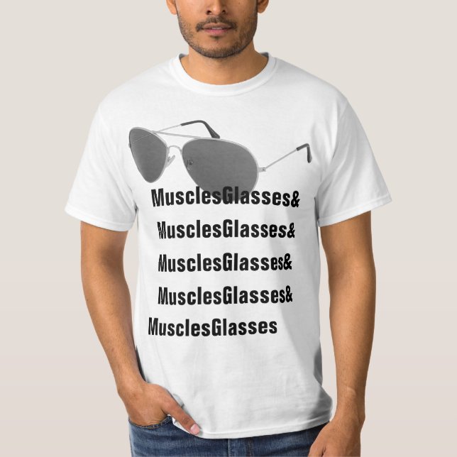 Muskelexponeringsglas är en kanadensisk hjälte - t-shirt (Framsida)