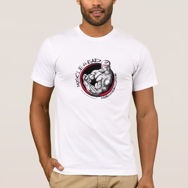 Muskelhuvudlogotyp 2012 t shirt (Framsida)