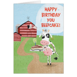 Muskelknuttar Hälsningskort