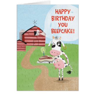 Muskelknuttar Hälsningskort