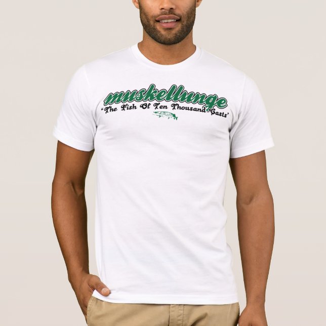 Muskellunge T-shirt (Framsida)