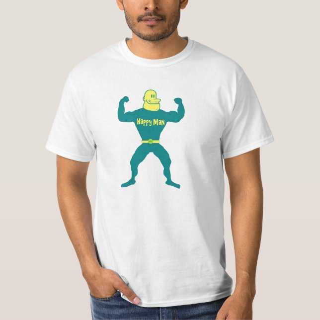 Muskelmanen Tee (Framsida)