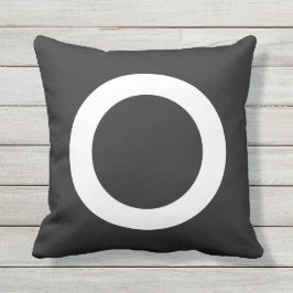 Muskelryckning-Tac-Toe nollor och den roliga leken Utomhuskudde