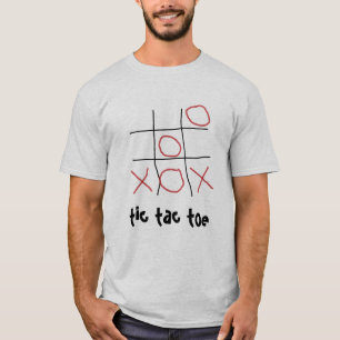 muskelryckningtac-toe t shirt