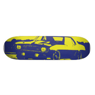 Muskelskateboard Old School Skateboard Bräda 18 Cm