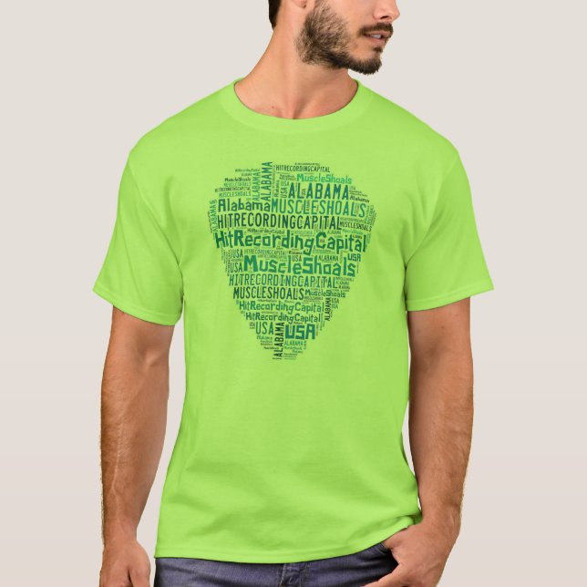 Muskelstim, Alabama t-skjorta Tee (Framsida)