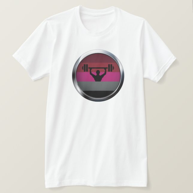 Muskelstolthet Tee Shirt (Design framsida)