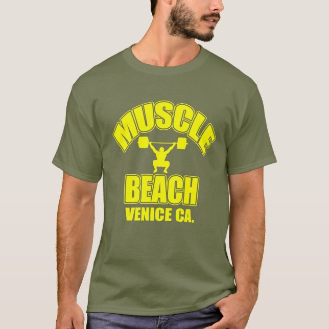 MUSKELSTRANDSPORTAR UTRUSTAR VID EKLEKTIX T SHIRT (Framsida)