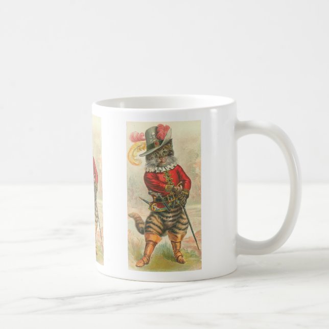 Musketeerkattmugg Kaffemugg (Höger)