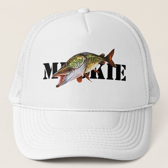 Muskie Fishing Cap Keps (Framsida)