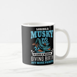 Muskie Fishing Mukellunge Musky Kaffemugg